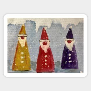 Christmas Gnomes Sticker